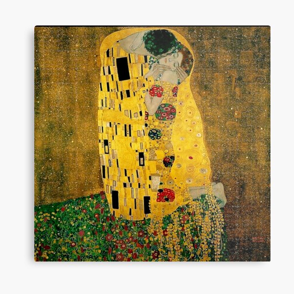 Aperçu de l'œuvre "Le Baiser" de Gustav Klimt | Liebespaar - Les amants créée et vendue par Gascondi.