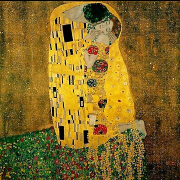 Artwork thumbnail, "The Kiss" by Gustav Klimt | Liebespaar - The Lovers by Gascondi