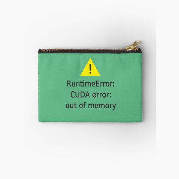 Item preview, runtime error cuda error designed and sold by FunnyGrief.