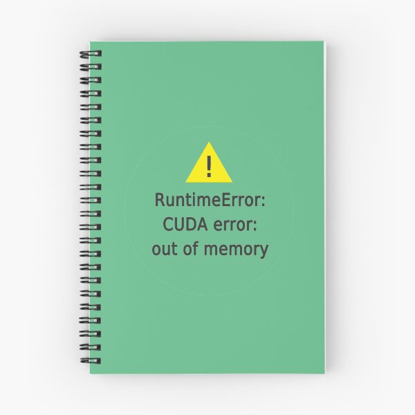 Item preview, runtime error cuda error designed and sold by FunnyGrief.