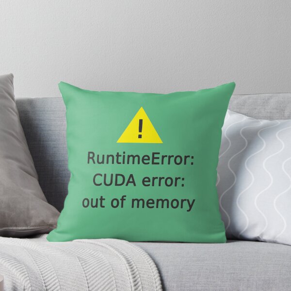 Item preview, runtime error cuda error designed and sold by FunnyGrief.