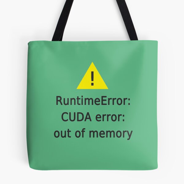 Item preview, runtime error cuda error designed and sold by FunnyGrief.