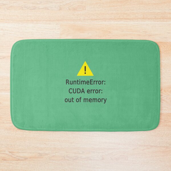 Item preview, runtime error cuda error designed and sold by FunnyGrief.