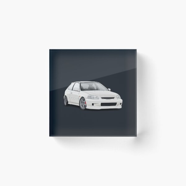 Item preview, EK Civic (facelift) White designed and sold by ArtyMotive.
