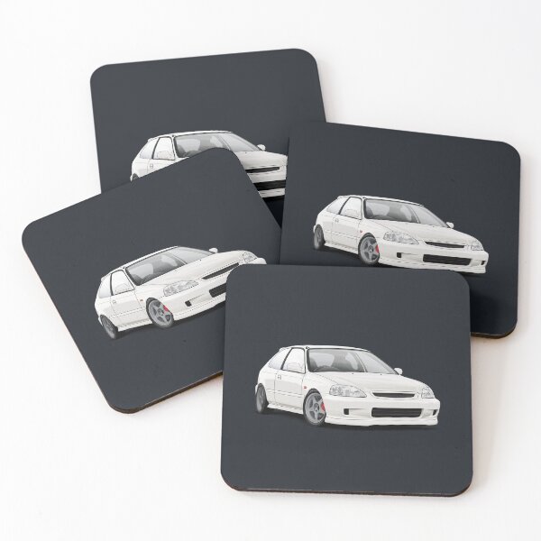 Item preview, EK Civic (facelift) White designed and sold by ArtyMotive.
