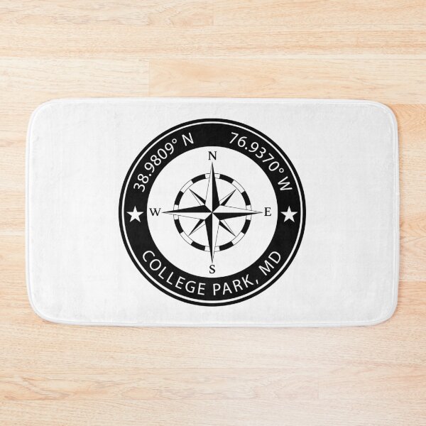 Item preview, College Park, Maryland Geographical Coordinates designed and sold by TeeOhGraphics.