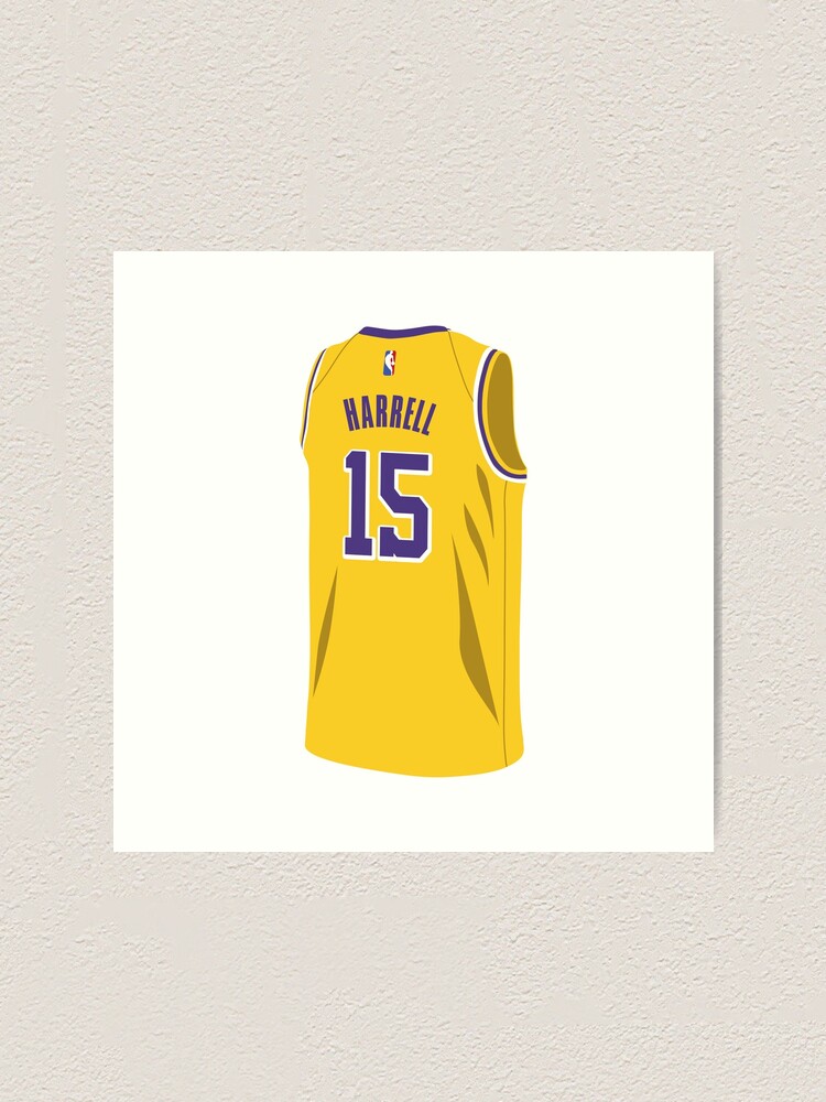 Montrezl Harrell 15 Los Angeles Lakers Trikot Kunstdruck Von Gazoni15 Redbubble