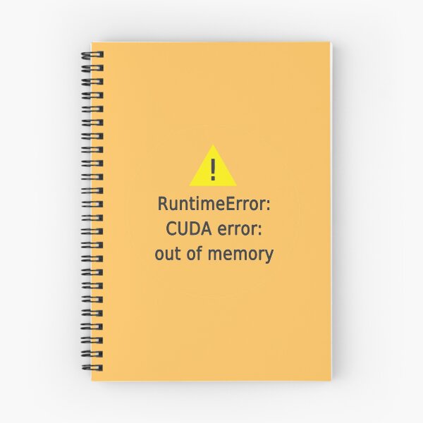 Item preview, runtime error cuda error designed and sold by FunnyGrief.