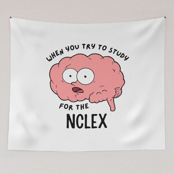 Item preview, When you try to study for the NCLEX designed and sold by Caregiverology.