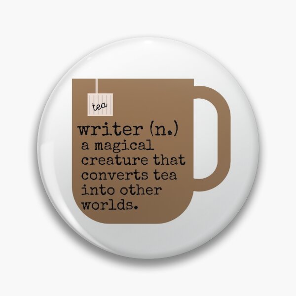 Item preview, Writer -  A Magical Tea Drinker designed and sold by StickyFun.