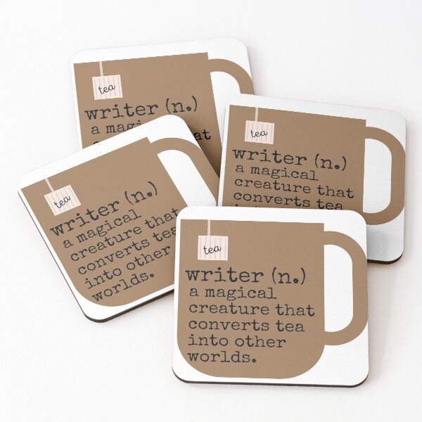 Item preview, Writer -  A Magical Tea Drinker designed and sold by StickyFun.