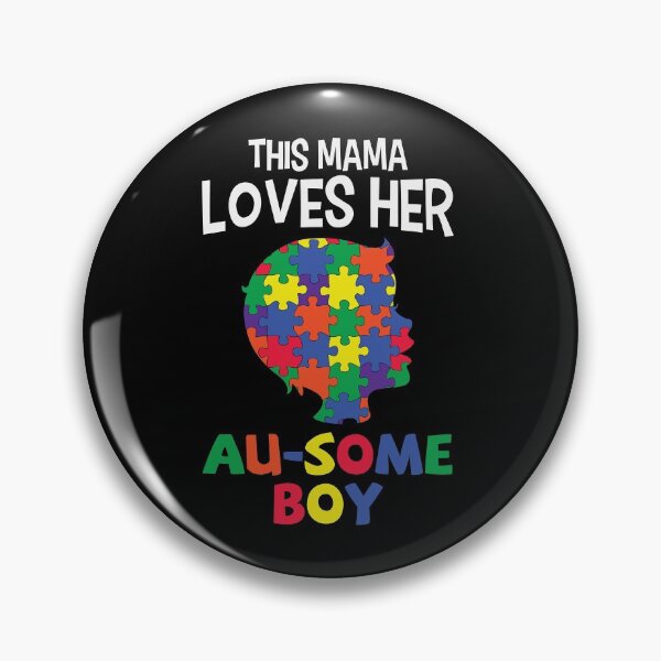 Item preview, This mama loves her au-some boy designed and sold by TrendingTees4u.
