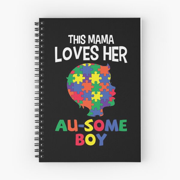 Item preview, This mama loves her au-some boy designed and sold by TrendingTees4u.