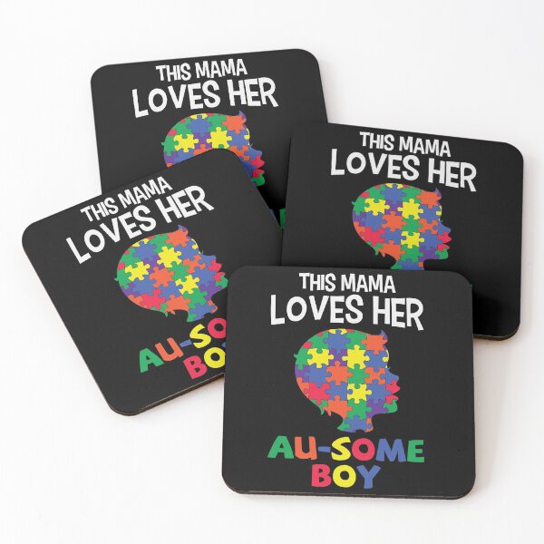 Item preview, This mama loves her au-some boy designed and sold by TrendingTees4u.