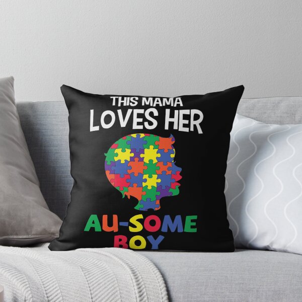 Item preview, This mama loves her au-some boy designed and sold by TrendingTees4u.