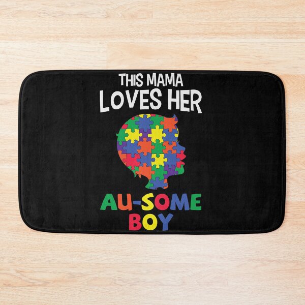 Item preview, This mama loves her au-some boy designed and sold by TrendingTees4u.