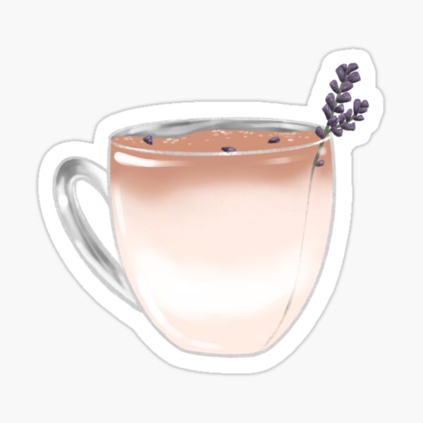 Item preview, Lavender London Fog Milk Tea Cup designed and sold by heidiloo.