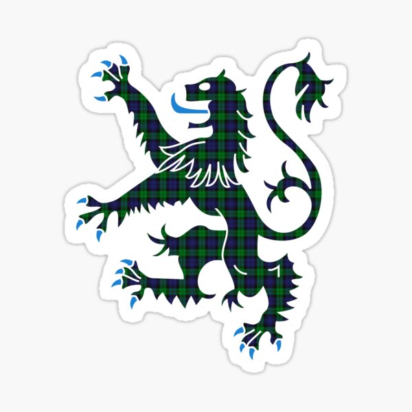 Black Watch (Military) Tartan Sticker