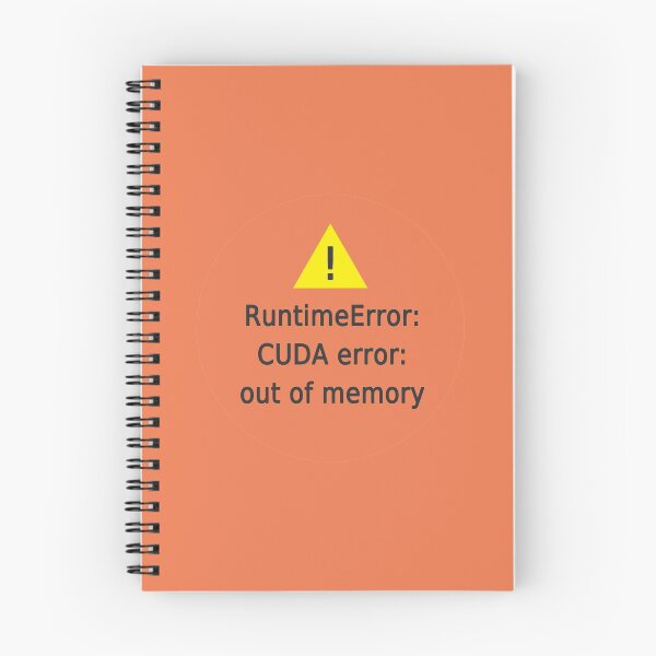Item preview, runtime error cuda error designed and sold by FunnyGrief.