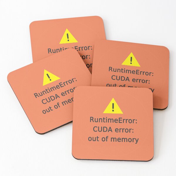 Item preview, runtime error cuda error designed and sold by FunnyGrief.