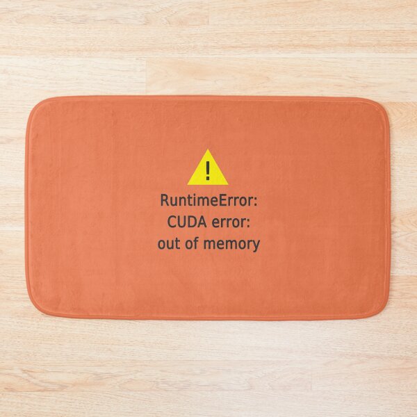 Item preview, runtime error cuda error designed and sold by FunnyGrief.