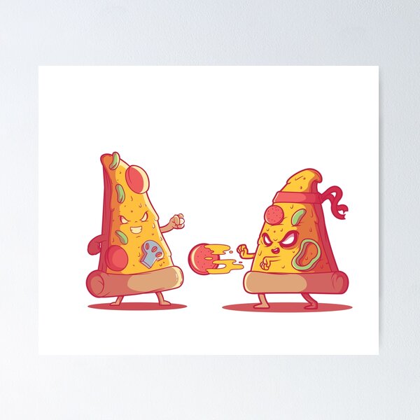 Item preview, Pizza Fight designed and sold by snoop99.