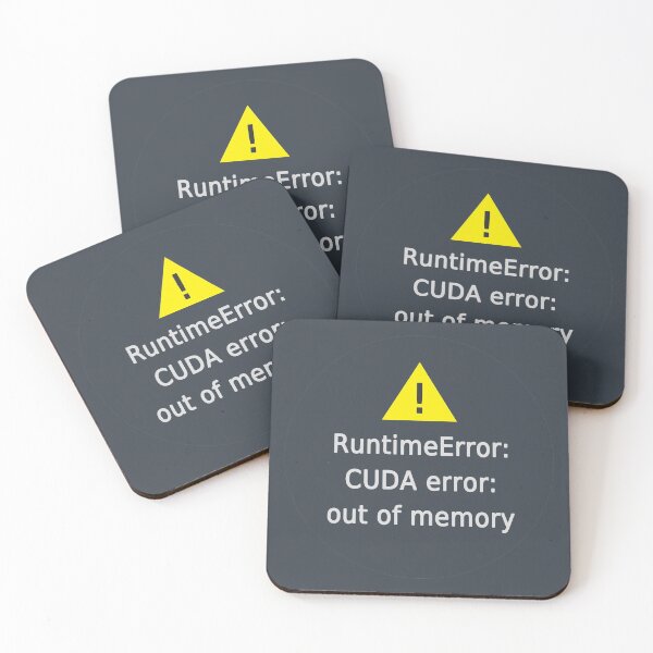 Item preview, runtime error cuda error designed and sold by FunnyGrief.