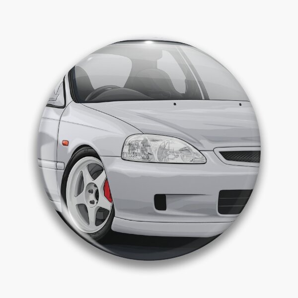 Item preview, EK Civic (facelift) Grey designed and sold by ArtyMotive.
