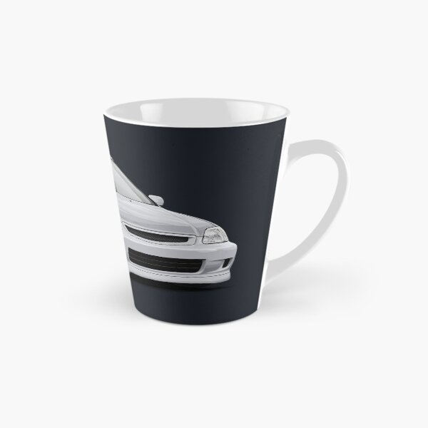 Aperçu de l'œuvre EK Civic (relooking) Gris créée et vendue par ArtyMotive.