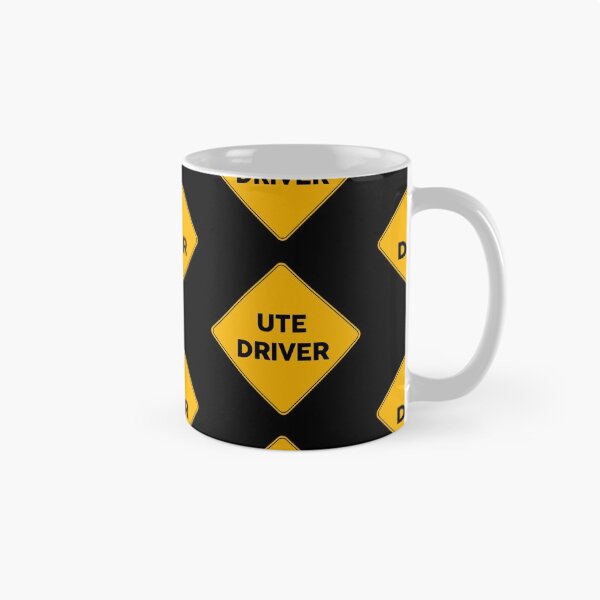 Item preview, UTE Driver | Yellow Road Sign  designed and sold by FriendsList.