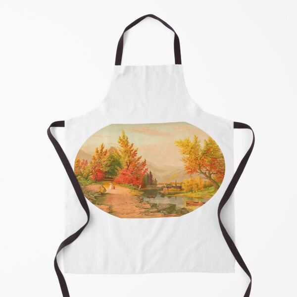 Item preview, BEAUTIFUL RIVER LANDSCAPE IN A FISHBOWL DESIGN designed and sold by OliDesigns.