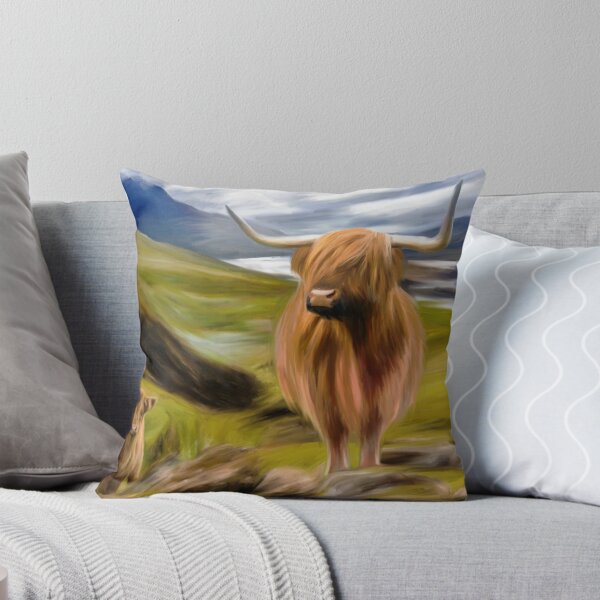 Item preview, Mum and Baby Highland Cow | The Liagon Studio designed and sold by Liagon.