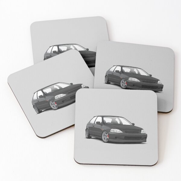 Item preview, EK Civic (facelift) Black designed and sold by ArtyMotive.