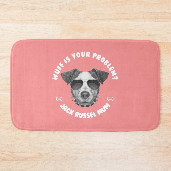 Item preview, Wuff is your Problem - Jack Russel Dog designed and sold by MoreTee.