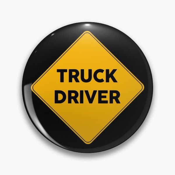 Item preview, Truck Driver | Yellow Road Sign  designed and sold by FriendsList.