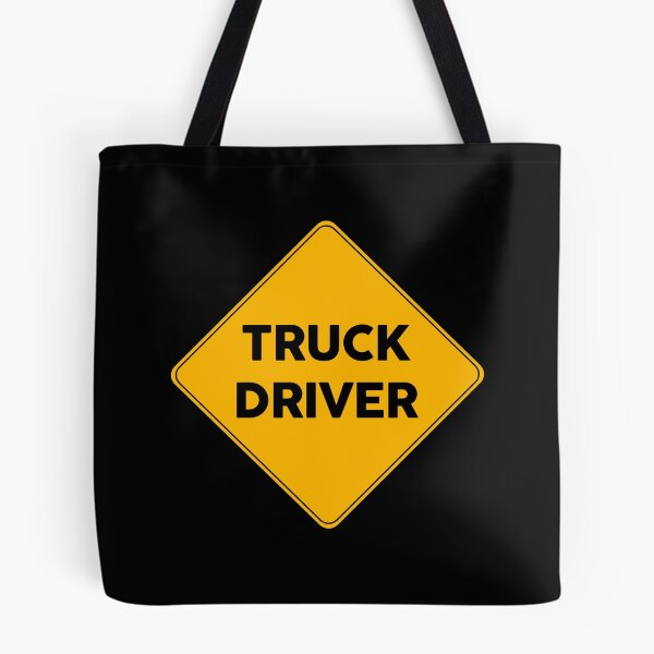 Item preview, Truck Driver | Yellow Road Sign  designed and sold by FriendsList.