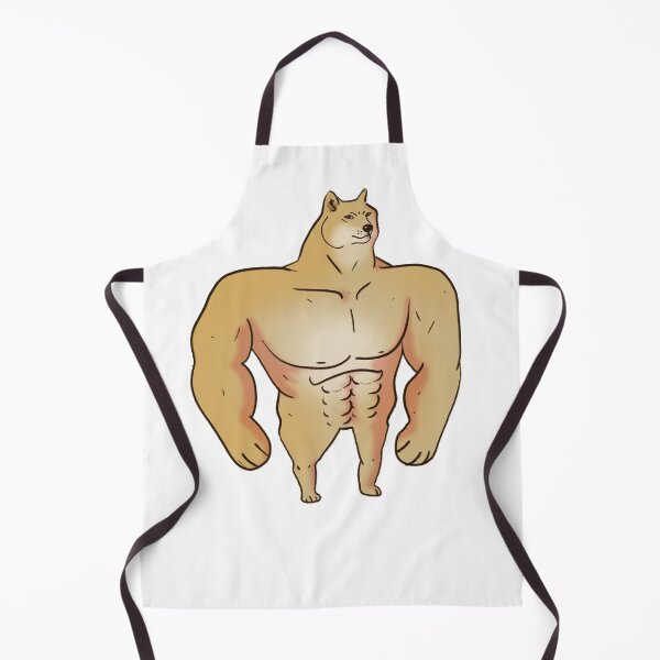 Item preview, Swole Doge Meme Doggo Muscle Chad Dog designed and sold by YumeYume.