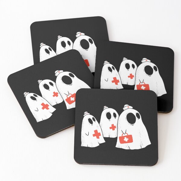 Item preview, Ghost Nurse Emergency Crew Halloween designed and sold by Piztees.