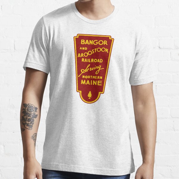 "Bangor & Aroostook Railroad" Tshirt for Sale by PopPopPPow