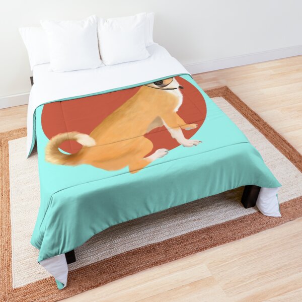 Cute Chihuahua Breed art Comforter