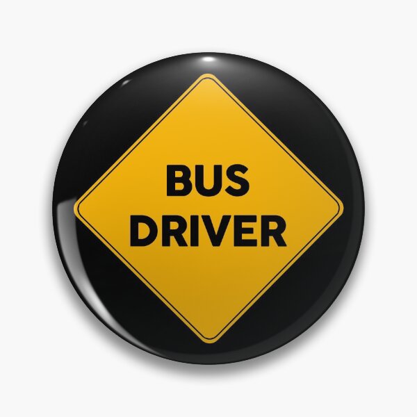 Item preview, Bus Driver | Yellow Road Sign  designed and sold by FriendsList.