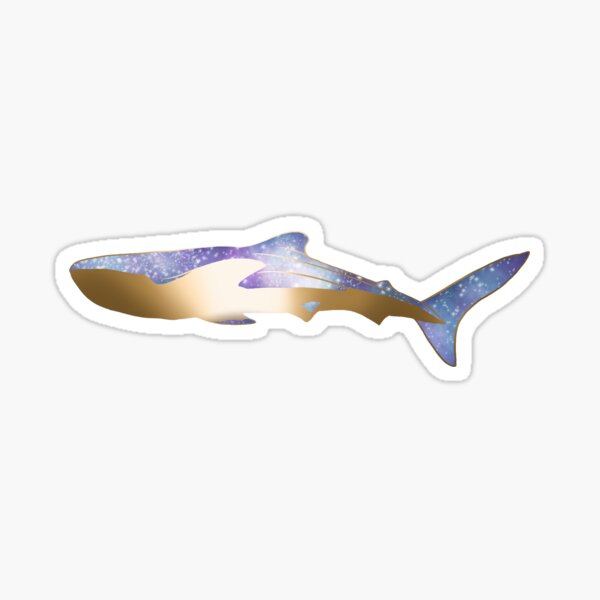 Whale Shark in the Stars Sticker