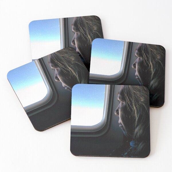 Item preview, Woman Looking out the Airplane's Window designed and sold by shahramroj.