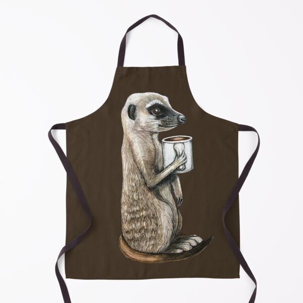 Item preview, Meerkat Macchiato designed and sold by GardenPartyArt.