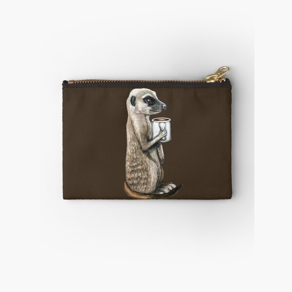 Item preview, Meerkat Macchiato designed and sold by GardenPartyArt.