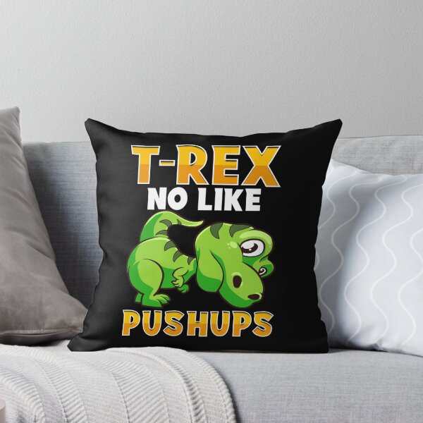 Item preview, Cute & Funny T-Rex No Like Pushups Dinosaur Trex designed and sold by perfectpresents.