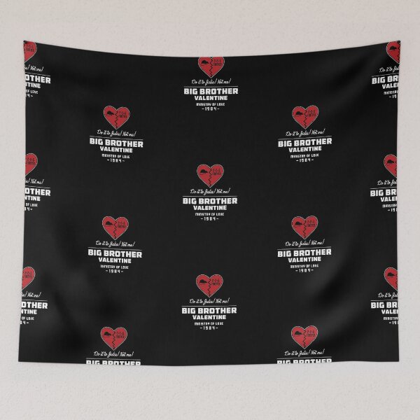 Item preview, Big Brother 1984 Dystopian Orwellian Valentine designed and sold by twHistory.