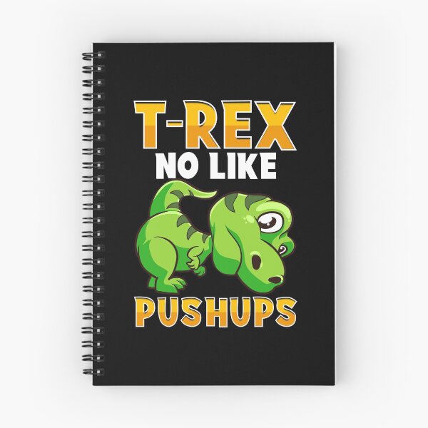 Item preview, Cute & Funny T-Rex No Like Pushups Dinosaur Trex designed and sold by perfectpresents.