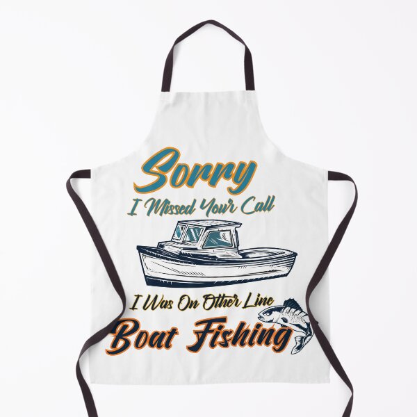 Item preview, Sorry I Missed Your Call I Was On Other Line Boat Fishing - fishing lovers gift 2021 designed and sold by Rogue Heart Collective™.