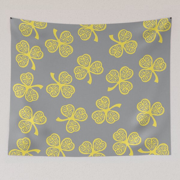 Item preview, Yellow shamrock  designed and sold by MadalinaPasol.